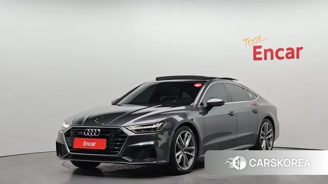 Audi A7 (4K) 2020 Серый из Кореи