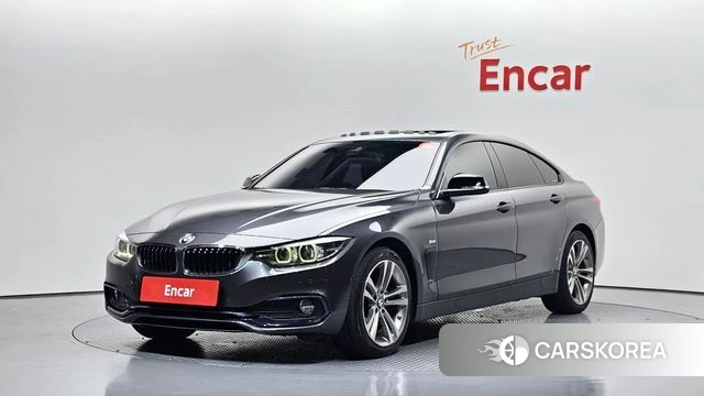 BMW 4 Series (F32) 2018 Серый из Кореи