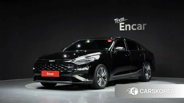 Kia K8 Hybrid 2022 Черный из Кореи