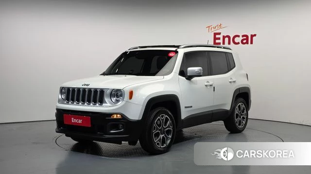 Jeep Renegade 2018 Белый из Кореи