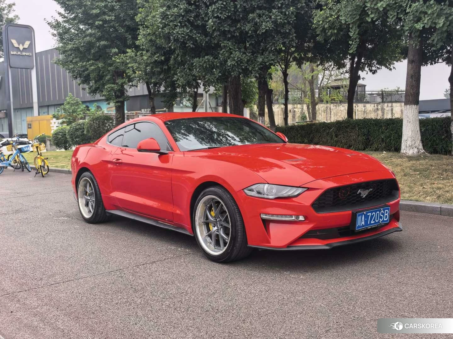 Ford Mustang 2020 Красный из Китая