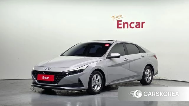 Hyundai Avante (CN7) 2020 Серебристо-серый из Кореи