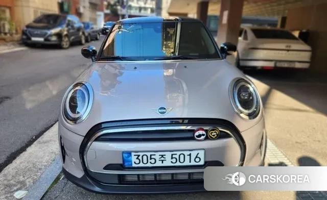 Mini Cooper 2021 Серый из Кореи