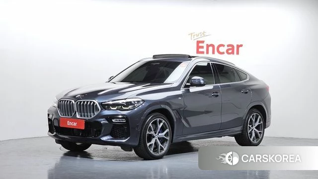 BMW X6 (G06) 2020 Серый из Кореи