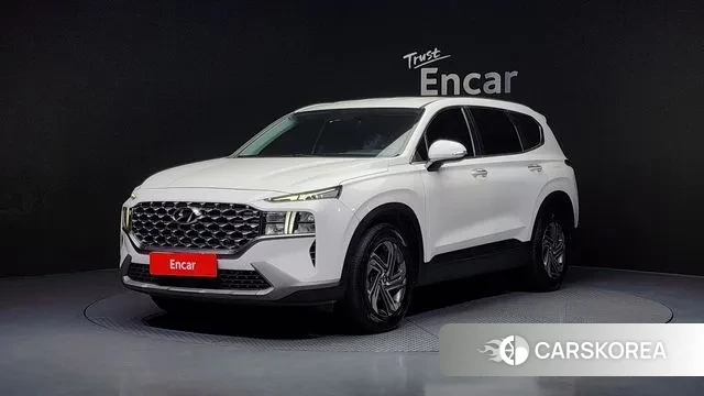 Hyundai The New Santa Fe 2022 Белый из Кореи