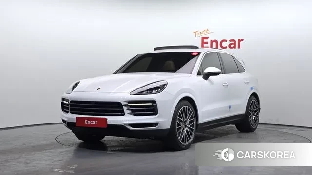Porsche Cayenne (PO536) 2019 Белый из Кореи