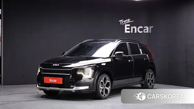 Kia Di Ol Nu Niro 2022 Черный из Кореи