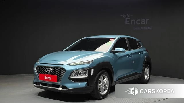Hyundai Kona 2020 Небесно-голубой из Кореи