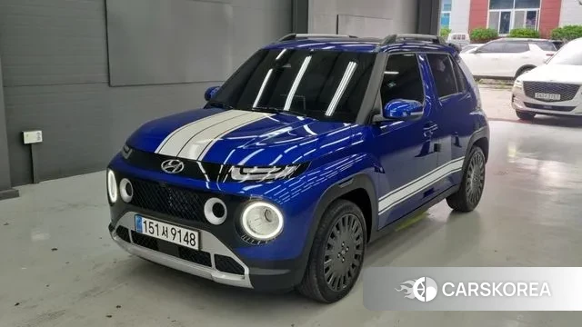 Hyundai Casper 2023 Синий из Кореи