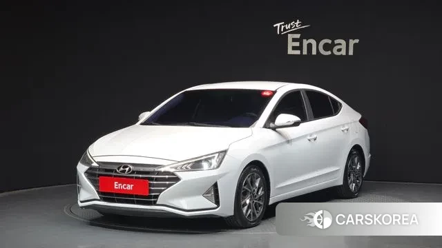 Hyundai The New Avante AD 2019 Белый из Кореи