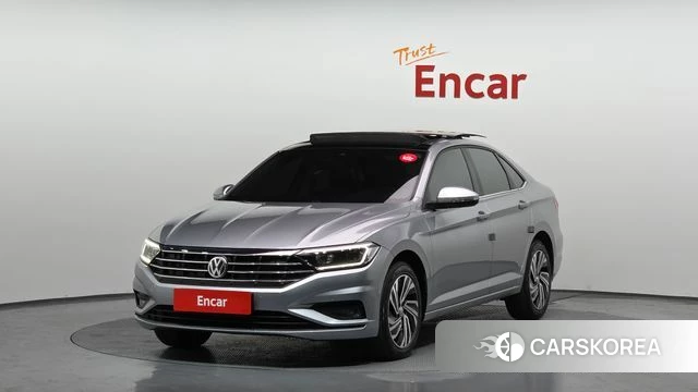 Volkswagen 7th Generation of Jetta 2021 Серебристо-серый из Кореи