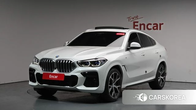 BMW X6 (G06) 2022 Белый из Кореи