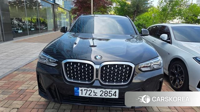 BMW X4 (G02) 2023 Черный из Кореи