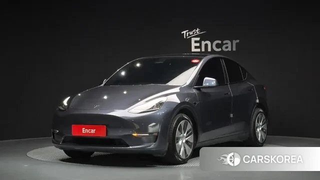 Tesla Model Y 2022 Серый из Кореи