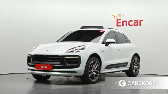 Porsche Macan 2022 Белый из Кореи