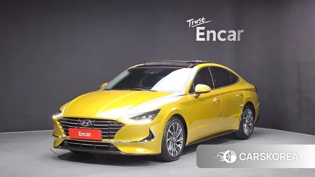 Hyundai Sonata (DN8) 2019 Желтый из Кореи