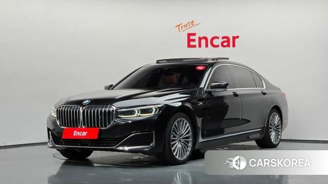 BMW 7 Series (G11) 2020 Черный из Кореи
