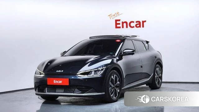 Kia EV6 2021 Синий из Кореи