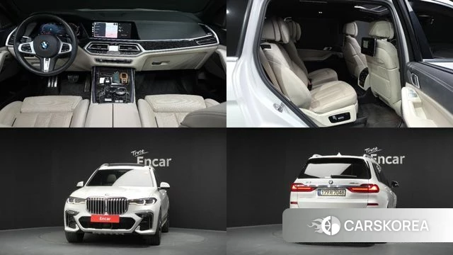 BMW X7 (G07) 2020 Белый из Кореи