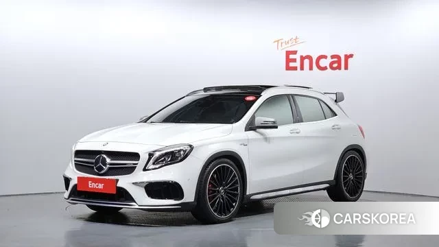 Mercedes-Benz GLA-Class X156 2018 Белый из Кореи