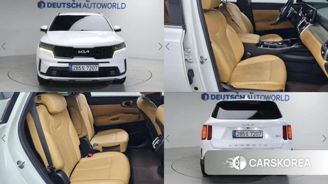 Kia Sorento 4th Generation 2022 Белый из Кореи