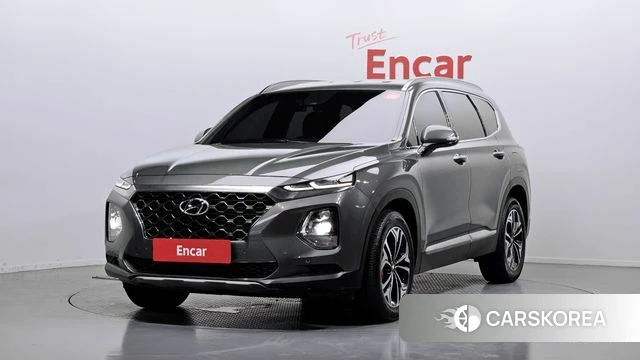 Hyundai Santa Fe TM 2018 Серый из Кореи