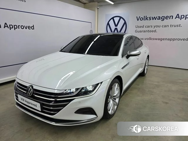 Volkswagen Arteon 2022 Белый из Кореи
