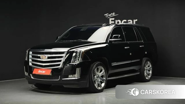 Cadillac Escalade 2018 Черный из Кореи