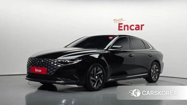 Hyundai The New Grandeur IG Hybrid 2022 Черный из Кореи