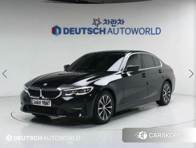 BMW 3 Series (G20) 2020 Черный из Кореи