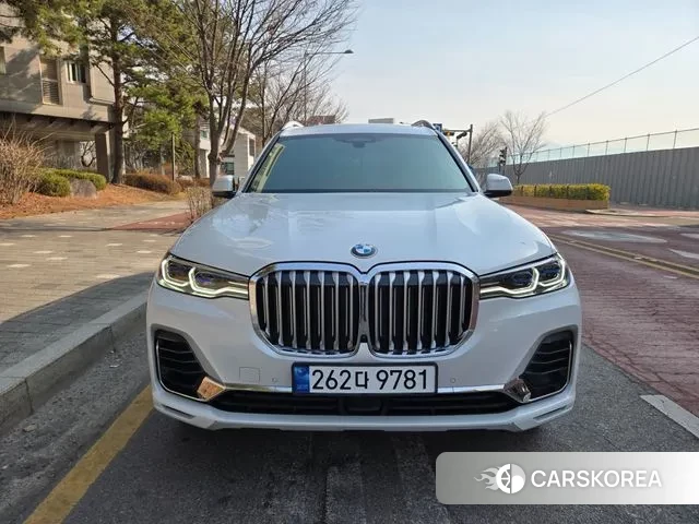 BMW X7 (G07) 2020 Белый из Кореи