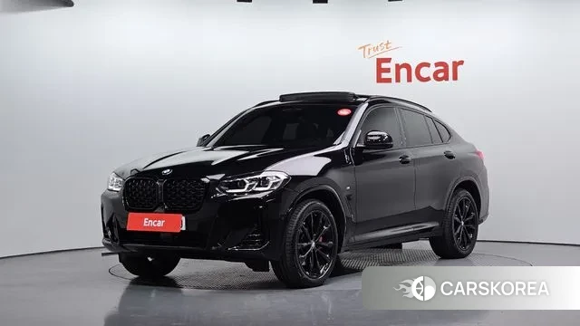 BMW X4 (G02) 2025 Черный из Кореи