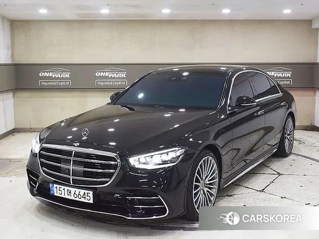 Mercedes-Benz S-Class W223 2023 Черный из Кореи