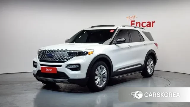 Ford Explorer 6th Generation 2021 Белый из Кореи