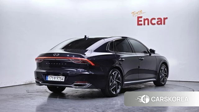Hyundai The New Grandeur IG 2021 Синий из Кореи