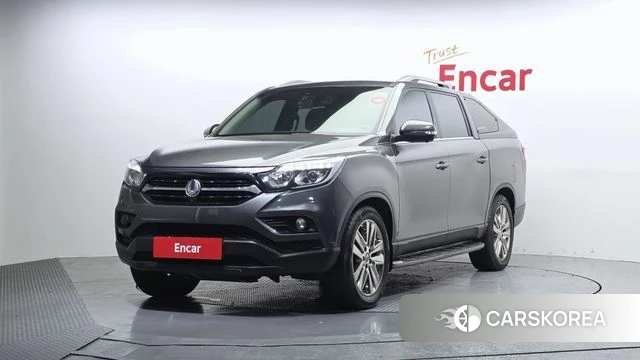 Ssangyong Rexton Sports 2018 Серый из Кореи