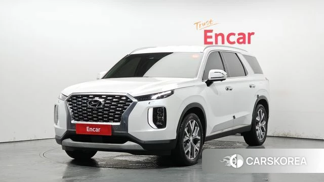 Hyundai Palisade 2021 Белый из Кореи