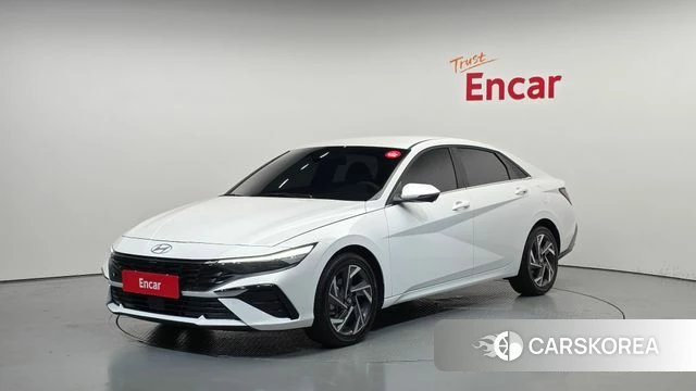 Hyundai The New Avante Hybrid (CN7) 2025 Белый из Кореи