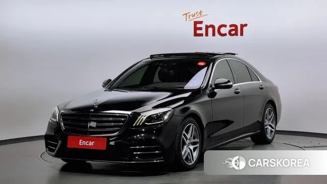 Mercedes-Benz S-Class W222 2020 Черный из Кореи