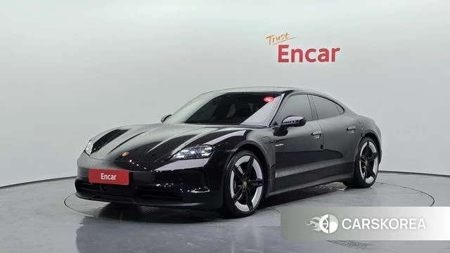 Porsche Taycan 2025 Черный из Кореи