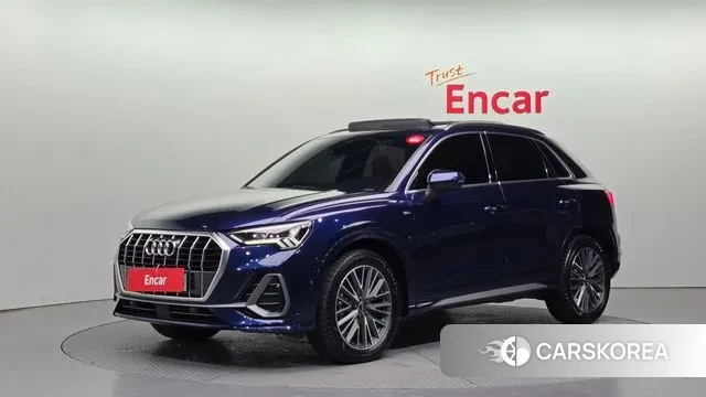 Audi Q3 (F3) 2023 Синий из Кореи