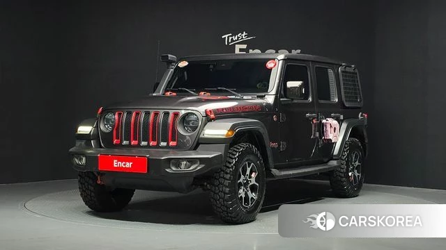 Jeep Wrangler (JL) 2021 Серый из Кореи