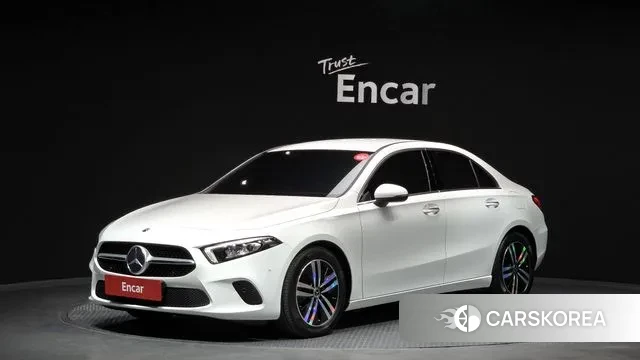 Mercedes-Benz A-Class W177 2021 Белый из Кореи