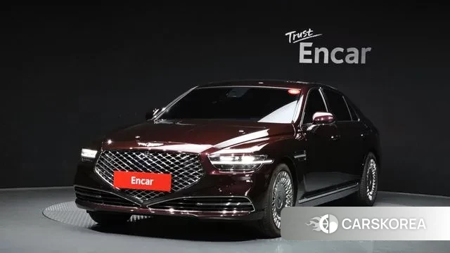 Genesis G90 2021 Красный из Кореи