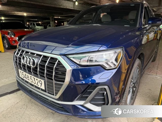 Audi Q3 (F3) 2022 Синий из Кореи
