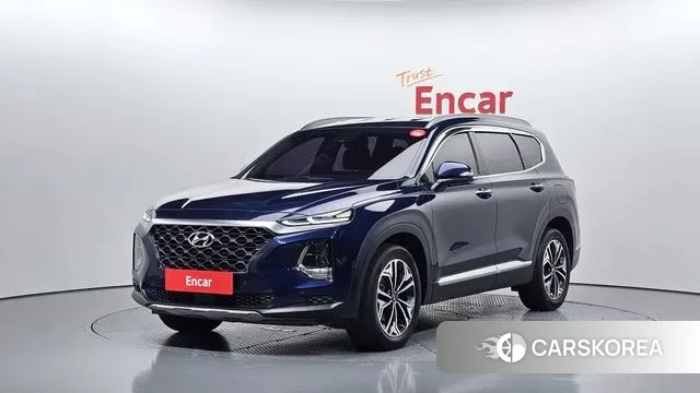 Hyundai Santa Fe TM 2019 Синий из Кореи
