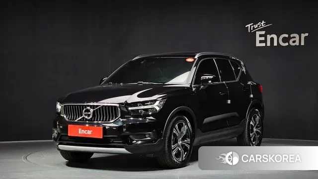 Volvo XC40 2021 Черный из Кореи