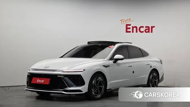 Hyundai Sonata D Edge Hybrid (DN8) 2024 Белый из Кореи