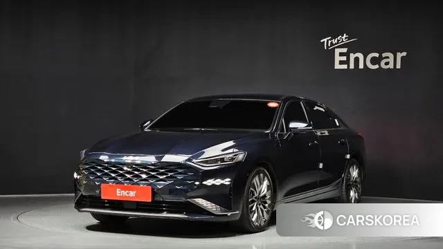 Kia K8 2021 Синий из Кореи