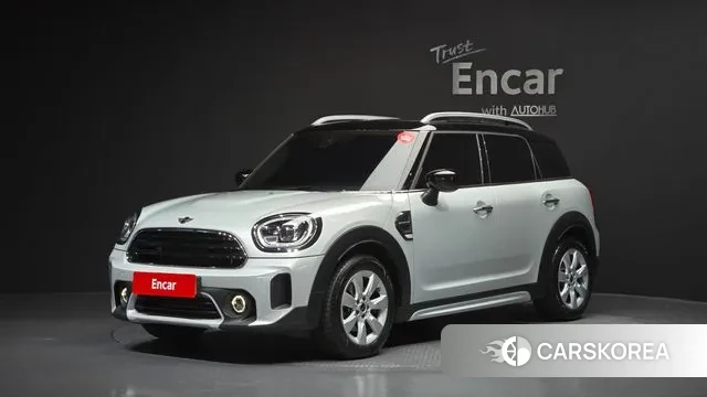 Mini Cooper Countryman 2021 Серебристо-серый из Кореи